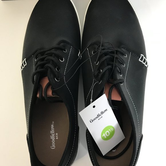 Men's Elliot Casual Apparel Sneakers Black - Goodfellow & Co Size 12 - Picture 4 of 7